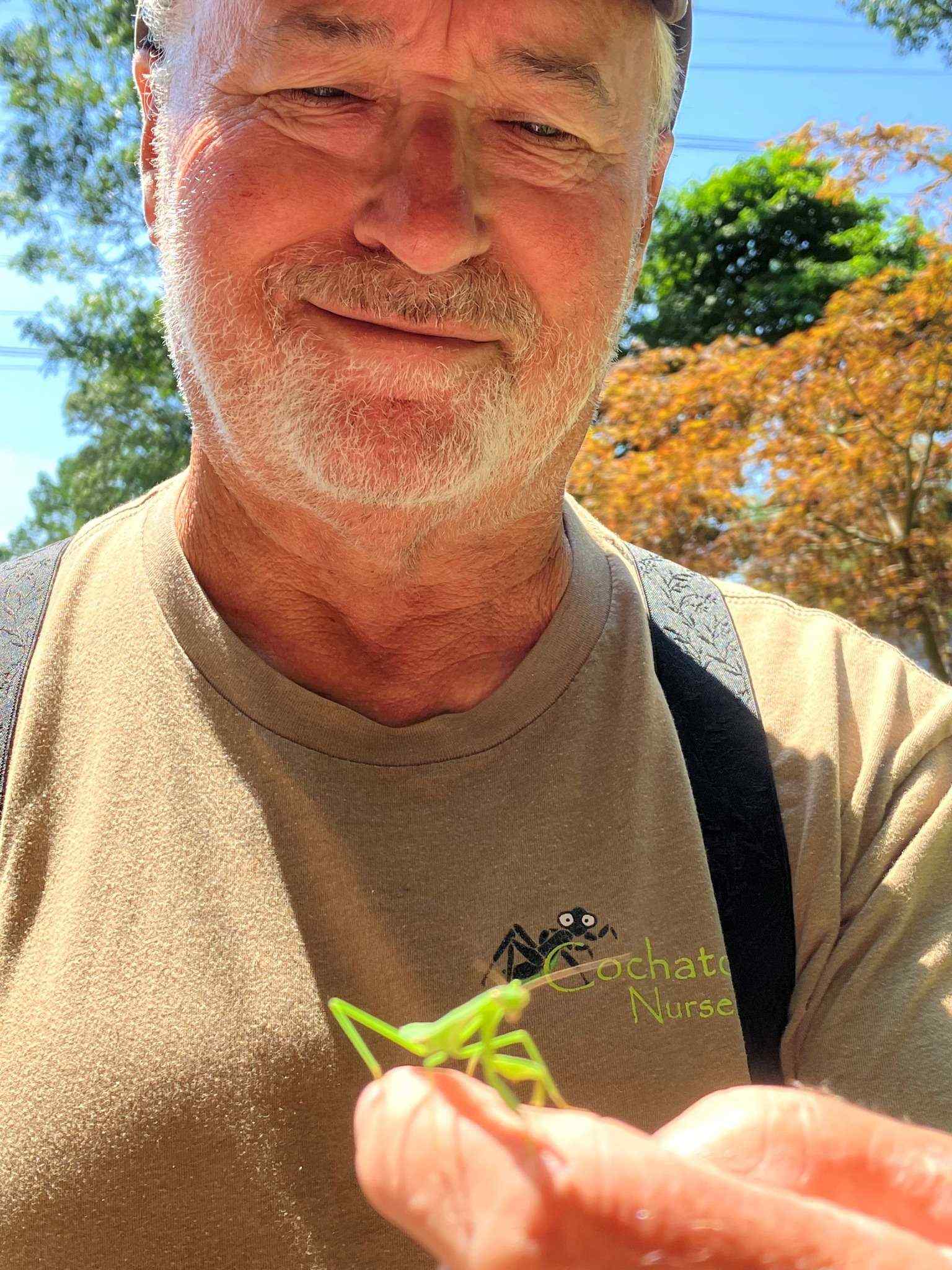 Chuck with our mascot
